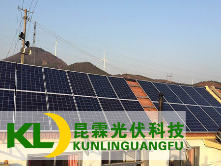 福山區(qū)唐家疃5.72KW太陽能發(fā)電