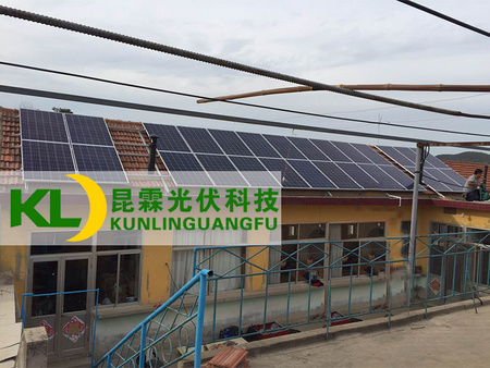 福山區(qū)小河子村7.28KW光伏發(fā)電