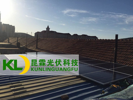福山區(qū)臧家村5.4KW太陽(yáng)能發(fā)電